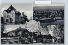34471 W3549 Volkmarsen - Burg Gesamtansicht Kapelle Brücke