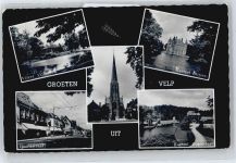5363 Velp - Kirche, Hoofdstraat, Kasteel