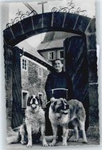 97653 W8743 Kreuzberg a d Rhön - Hunde , Klosterpforte