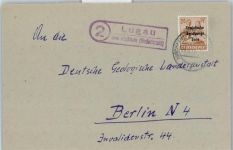 35274 W3575 Kirchhain - Landpoststempel Lugau, Kirchhain