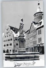 97318 W8710 Kitzingen - Winter-Karte