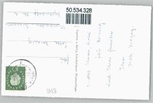 97318 W8710 Kitzingen - Winter-Karte