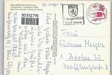 40764 W4018 Langenfeld (Rheinland) - Fliegeraufnahme Gesamtansicht Straße Haus Baum Auto