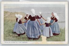 Trachten Frau Meer Dünen