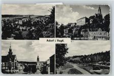 1 O9930 Adorf , Vogtl - Schwimmbad, Thälmann-Platz, Elsterstraße