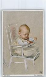 Marie Fischon , Baby im Hochstuhl Künstler