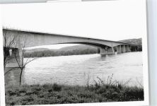 56170 W5413 Bendorf , Rhein - Brücke , Foto