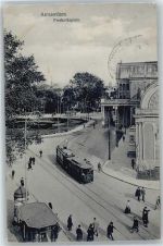 1001 Amsterdam - Strassenbahn , Frederiksplein , Marke entfernt