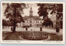 06556 O4730 Bad Frankenhausen ,Kyffhäuser - Marktplatz, Rathaus