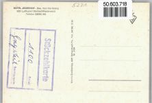 57614 W5231 Steimel - Hotel Jägerhof, Bes. Karl Hartstang, Luftkurort, Sonderstempel