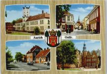 26603 W2960 Aurich , Ostfriesland - Schloß, Burgstraße, Iheringstraße