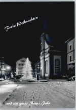 75323 W7547 Bad Wildbad im Schwarzwald - Winter-Karte bei Nacht
