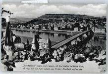 56841 W5580 Traben-Trarbach - Weinbau, Ortsansicht, Fotokarte