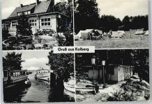 15754 O1601 Kolberg b Prieros - Zelt, Springbrunnen, Schiff