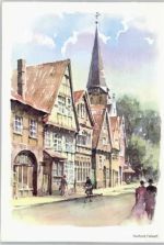 32049 W4900 Herford - Künstlerkarte, Kirche