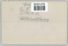 Marine auf Brief Feldpoststempel WK I