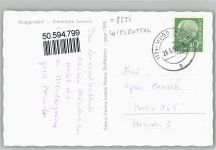 91344 W8551 Wiesenttal , Fränk Schweiz - Muggendorf