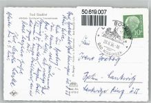 97708 W8733 Bad Bocklet - gel. 20.8.56, Gesamtansicht