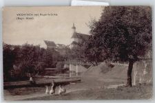94234 W8374 Viechtach - Gänse, Regenbrücke