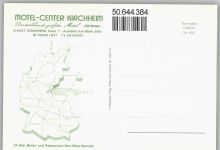 36275 W6437 Kirchheim , Hess - Luftaufnahme, Motel-Center