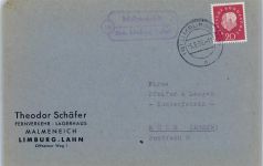 W6254 Malmeneich Landpoststempel Landpost KEINE AK