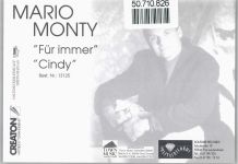 Mario Monty , signiert AKU2 Schlagersänger