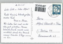 94249 W8373 Bodenmais - gel. 23.06.65, Gesamtansicht