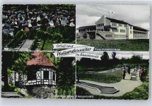72285 W7293 Pfalzgrafenweiler - Minigolfplatz, Haus Hohenwaldach, Nördlinger Hütte, Fliegeraufnahme