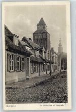 17489 O2200 Greifswald , Hansestadt - Kirche, Domstraße
