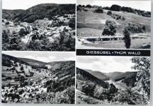 98666 O6121 Gießübel b Hildburghausen - Gesamtansicht, Freibad