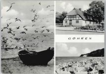 18586 O2345 Göhren , Rügen - Strand, Boot AKU2