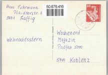 56648 W5478 Saffig - Gesamtansicht, Kirche, Schwimmbad