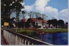 25876 W2251 Schwabstedt - Teilansicht, Ortsschild