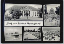 23777 W2444 Heringsdorf , Holst - Strandpromenade, Konzertpavillon, Strand