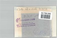 35305 W6310 Queckborn , Hess FOTO KEINE AK Foto mit Negativ