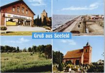 26935 W2883 Seefeld , Kr Wesermarsch - Handlung Schmalgemeuer, Strand, Kirche