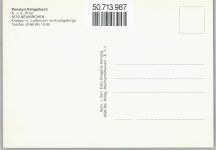 34626 W3579 Neukirchen , Knüllgeb - Pension Klingelbach