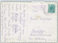 04849 O7281 Wellaune - Landpoststempel, Markleeberg