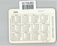 31595 W3074 Deblinghausen KEINE AK Kalender 1970, Gaststätte Lindenhof