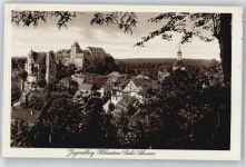 01848 O8352 Hohnstein Gebrauchsspuren Jugendburg