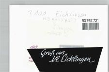 29358 W3101 Klein Eicklingen FOTO KEINE AK Foto mit Negativ, Ehrenmal