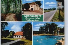 25785 W2249 Nordhastedt - Kirche, Freibad, Waldweg