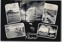 18375 O2383 Ostseebad Prerow - Strand, Leuchtturm, Seebrücke