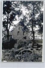 25899 W2260 Maasbüll FOTO KEINE AK Foto mit Negativ, Kirche