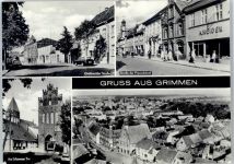 18507 O2320 Grimmen - GReifswalder Straße, Straße der Freundschaft, Tribseeser Tor, Gesamtansicht