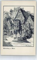 63897 W8760 Miltenberg - Federzeichnung