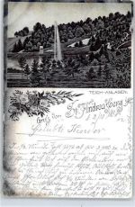 37444 W3424 St. Andreasberg Lithographie Teich Anlagen