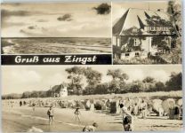 18374 O4241 Zingst , Ostseebad - Strand