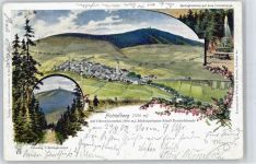 09484 O9312 Oberwiesenthal Künstlerkarte Fichtelberg