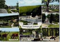 64720 W6120 Vielbrunn , Odenw - Teilansicht, Schwimmbad, Wild, Dorfbrunnen, hainhaus